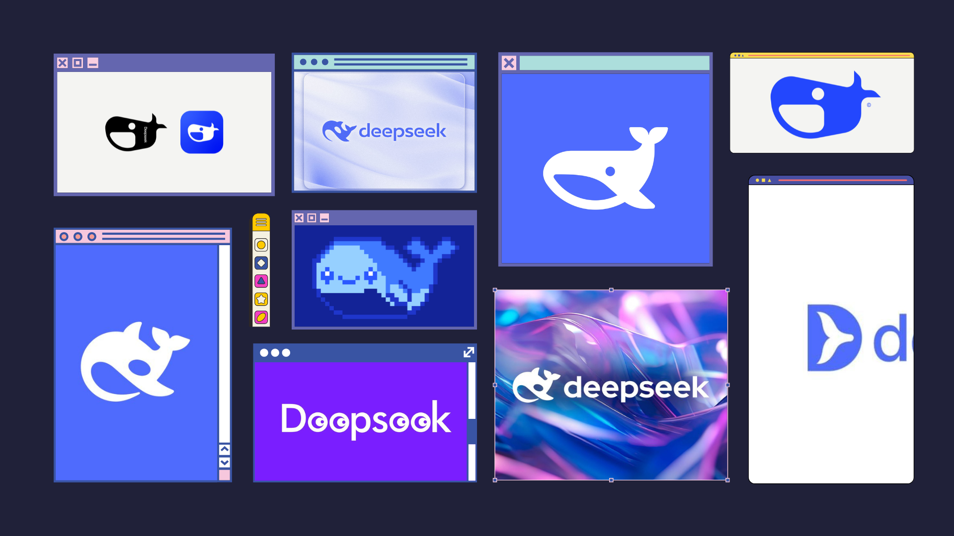 Creative Takes on DeepSeek Logo: Showcasing 10 DeepSeek Logo Redesigns